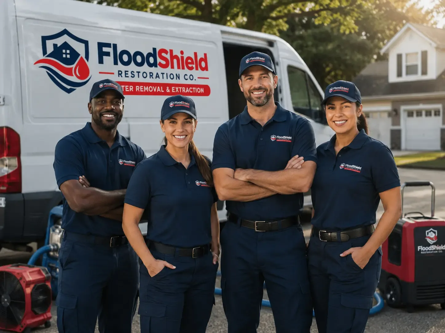 Flood Damage Restoration company in New Liberty, IA
